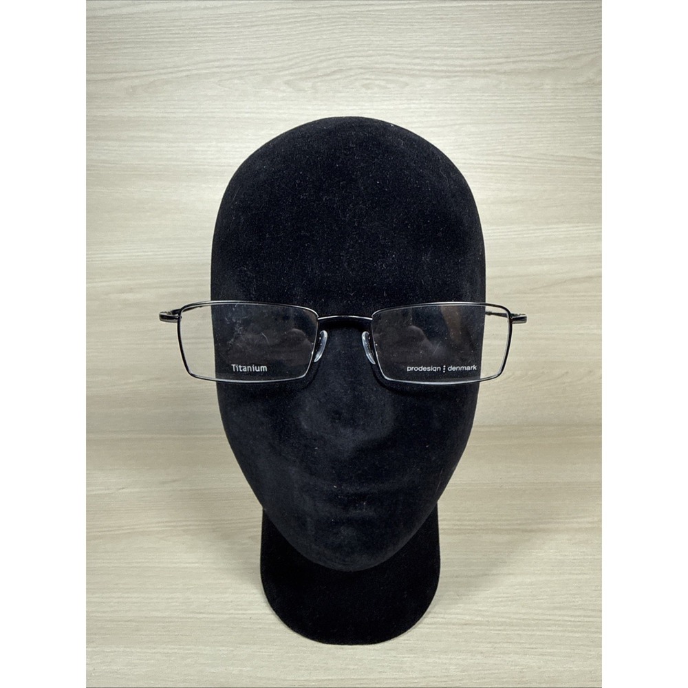 NEW PRODESIGN DENMARK Zenith 7326 c.6031 Black‎ EYEGLASSES FRAME 52/17